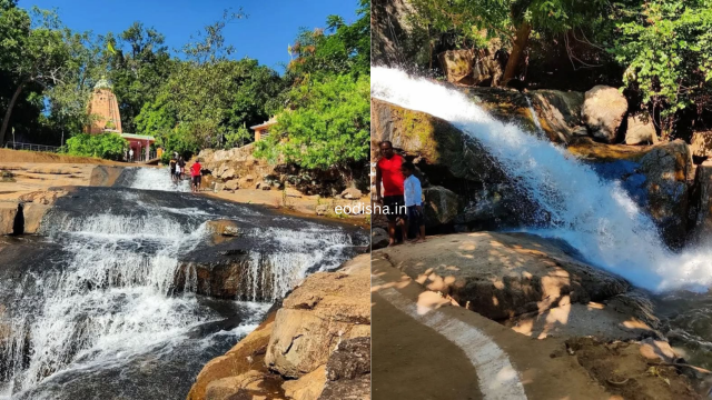 Gadgada Waterfall & Temple Chatikona (2)